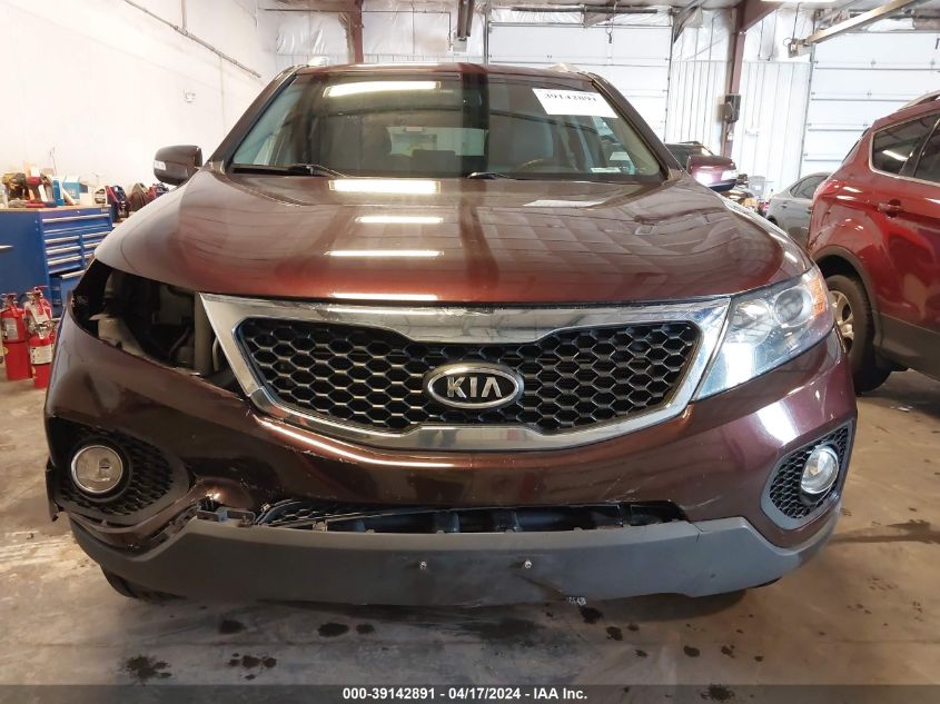 2013 Kia Sorento Lx VIN: 5XYKT4A67DG340952 Lot: 39142891