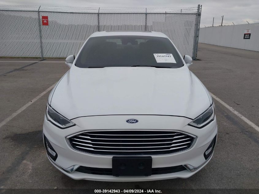 2020 Ford Fusion Sel VIN: 3FA6P0CD6LR116432 Lot: 39142943