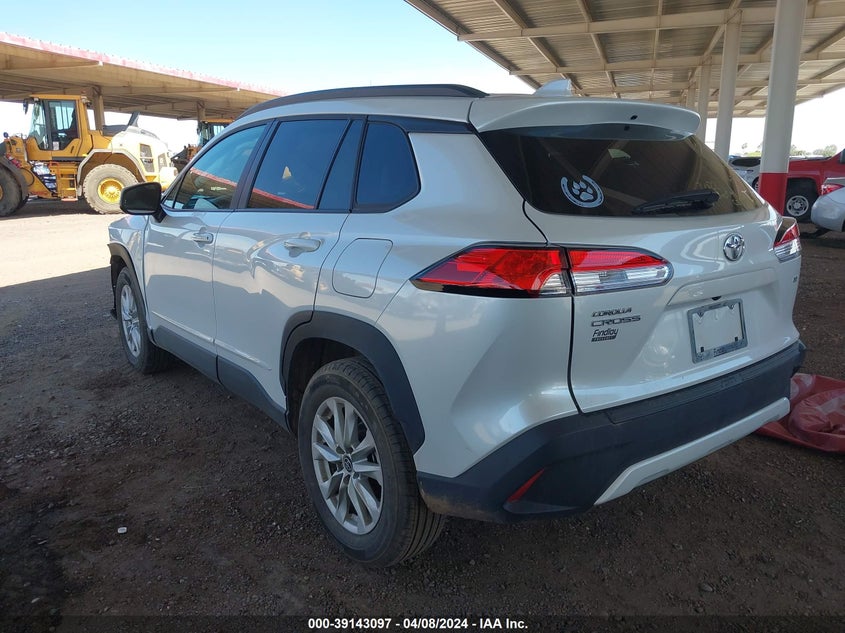 2022 Toyota Corolla Cross Le VIN: 7MUCAAAG4NV010908 Lot: 39143097