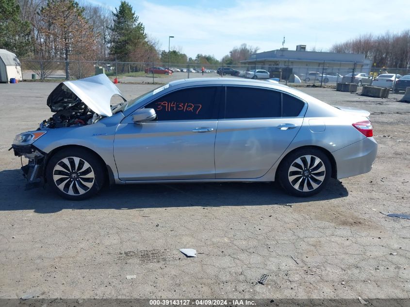 2017 Honda Accord Hybrid Ex-L VIN: JHMCR6F51HC009355 Lot: 39143127