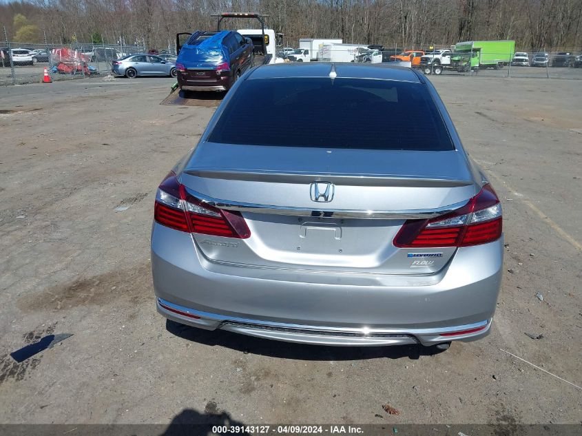 2017 Honda Accord Hybrid Ex-L VIN: JHMCR6F51HC009355 Lot: 39143127