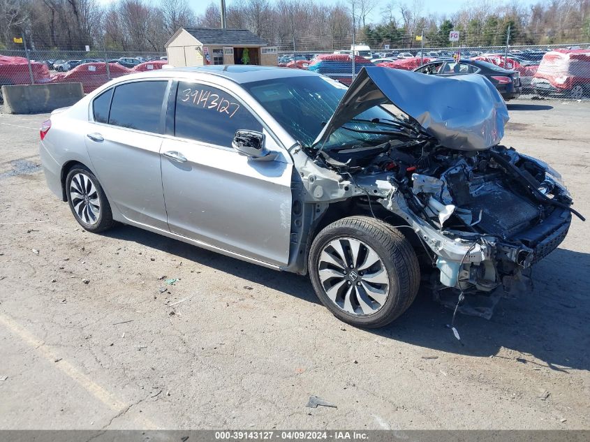 2017 Honda Accord Hybrid Ex-L VIN: JHMCR6F51HC009355 Lot: 39143127