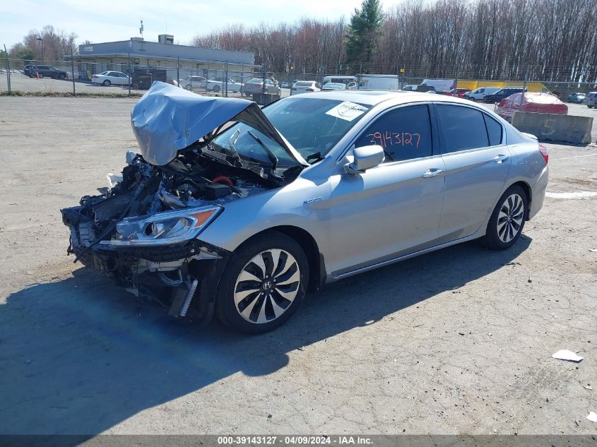 2017 Honda Accord Hybrid Ex-L VIN: JHMCR6F51HC009355 Lot: 39143127