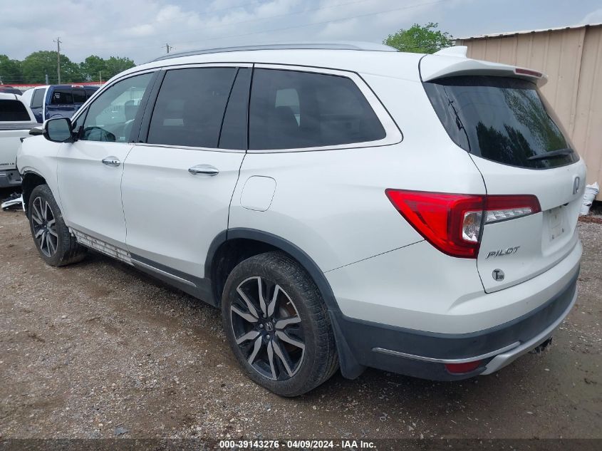 2020 Honda Pilot Awd Touring 8 Passenger VIN: 5FNYF6H97LB003443 Lot: 39143276