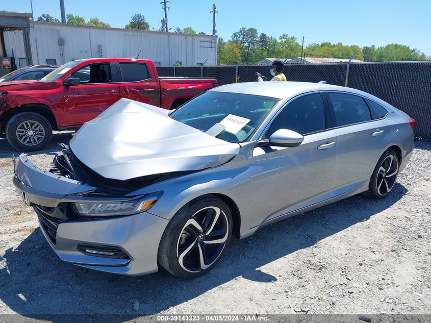 VIN 1HGCV1F31KA131457 2019 HONDA ACCORD SPORT