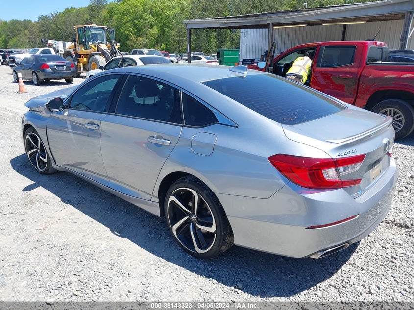 VIN 1HGCV1F31KA131457 2019 HONDA ACCORD SPORT