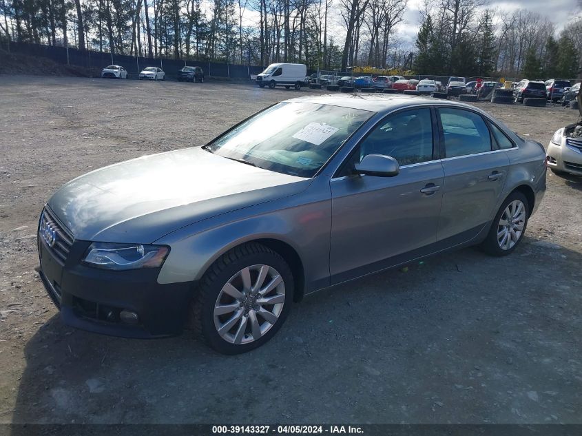 WAUFFAFL6AN056154 | 2010 AUDI A4