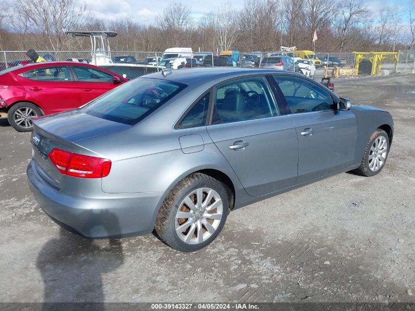 WAUFFAFL6AN056154 | 2010 AUDI A4