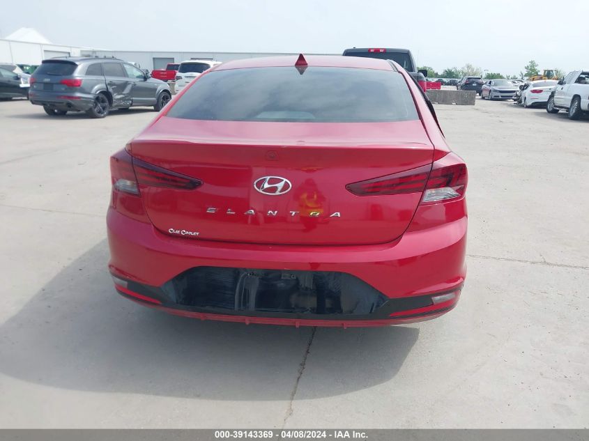 2020 Hyundai Elantra Sel VIN: 5NPD84LF3LH538376 Lot: 39143369