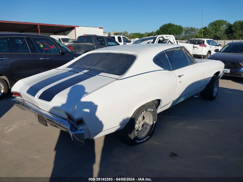 1968 Chevrolet Chevelle VIN: 136378K186353 Lot: 39181881