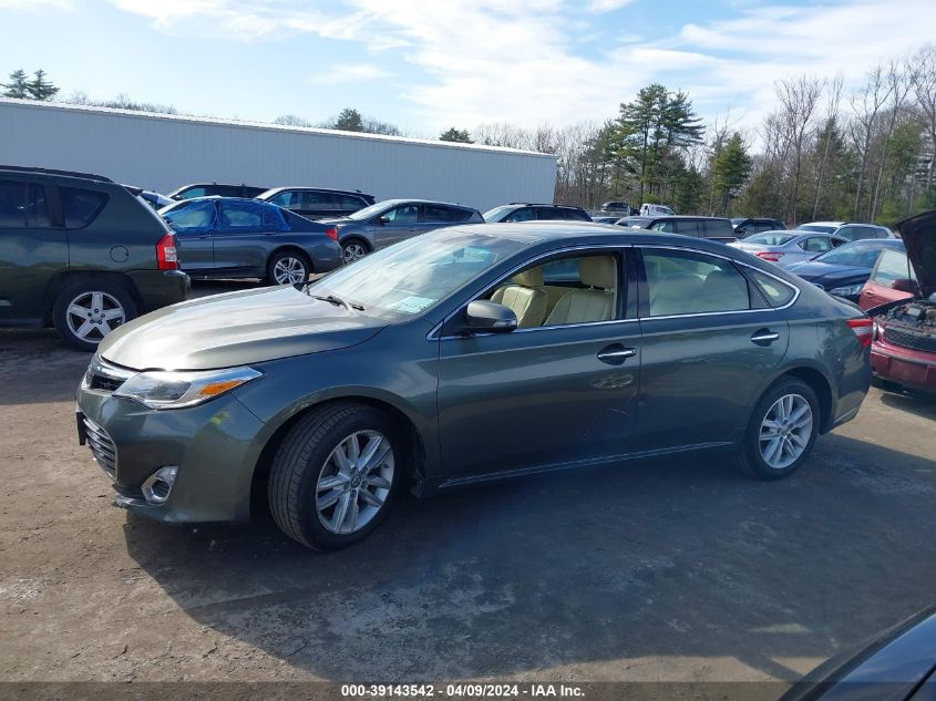 2014 Toyota Avalon Xle VIN: 4T1BK1EB5EU123307 Lot: 39143542