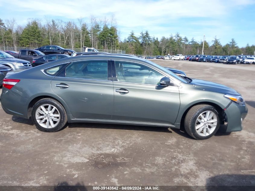 2014 Toyota Avalon Xle VIN: 4T1BK1EB5EU123307 Lot: 39143542