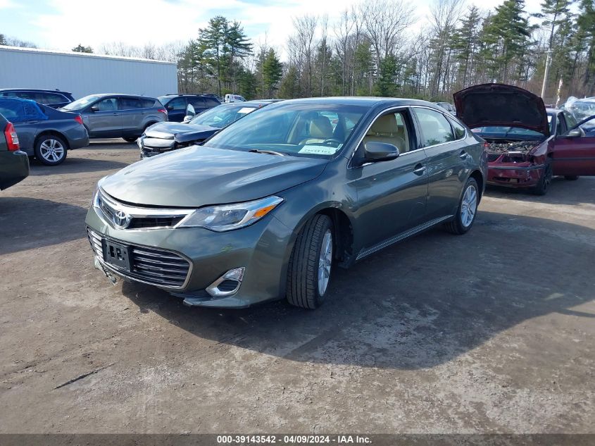 2014 Toyota Avalon Xle VIN: 4T1BK1EB5EU123307 Lot: 39143542