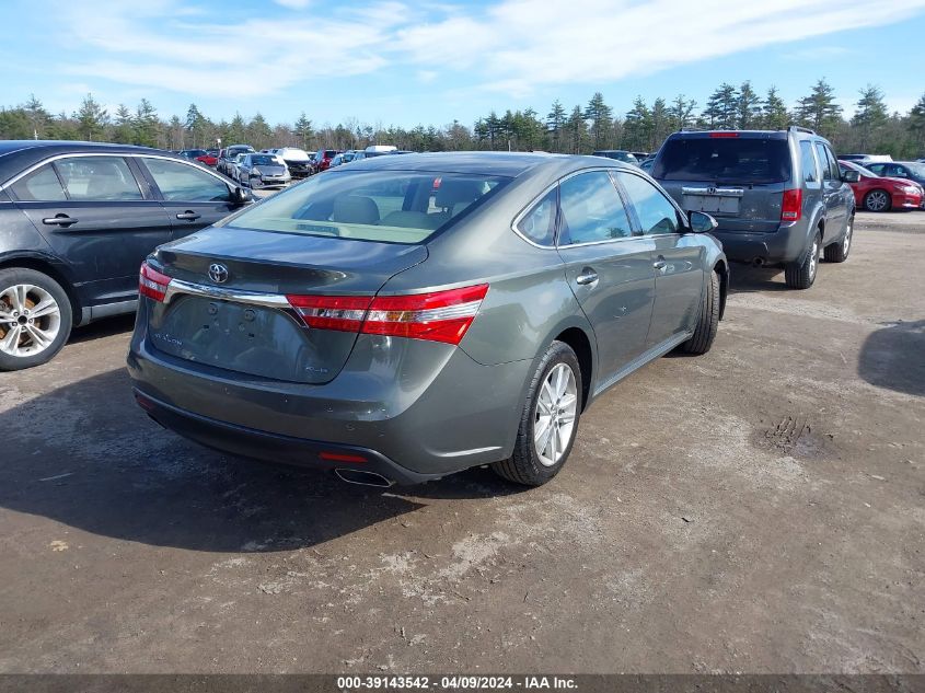 2014 Toyota Avalon Xle VIN: 4T1BK1EB5EU123307 Lot: 39143542