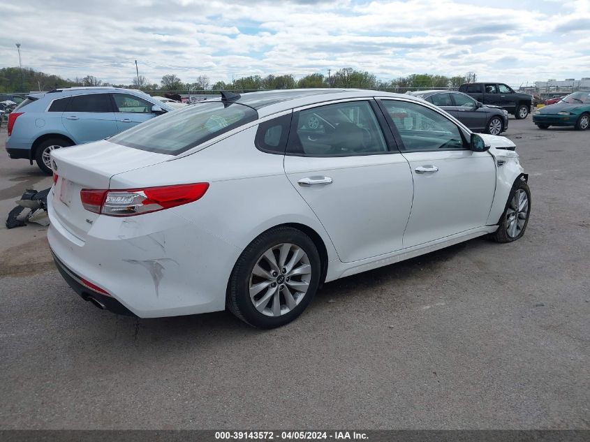 2018 Kia Optima Ex VIN: 5XXGU4L31JG199480 Lot: 39143572