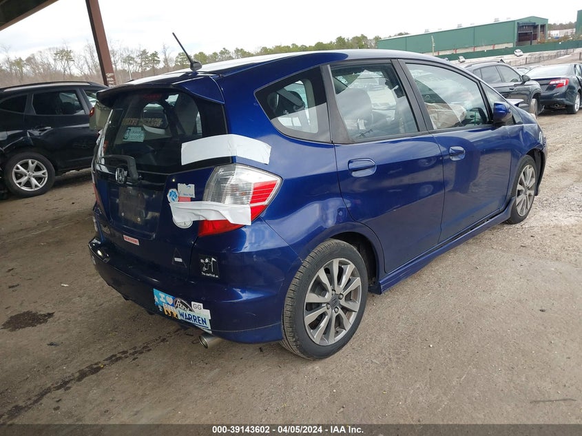 2013 HONDA FIT SPORT - JHMGE8H55DC069753