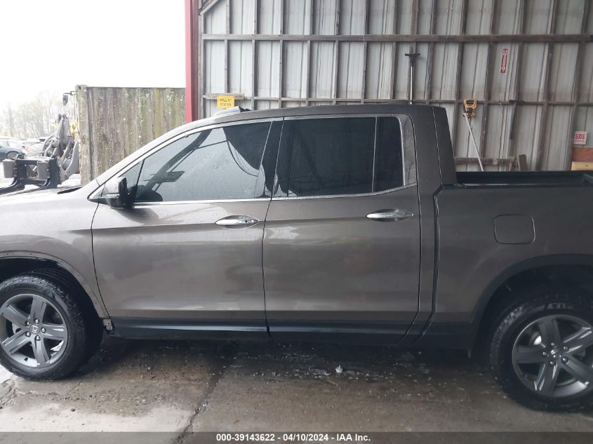 2023 Honda Ridgeline Rtl-E VIN: 5FPYK3F76PB018248 Lot: 39143622