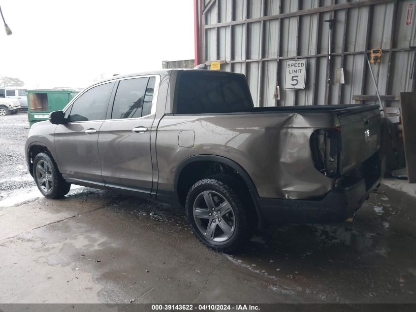 2023 Honda Ridgeline Rtl-E VIN: 5FPYK3F76PB018248 Lot: 39143622