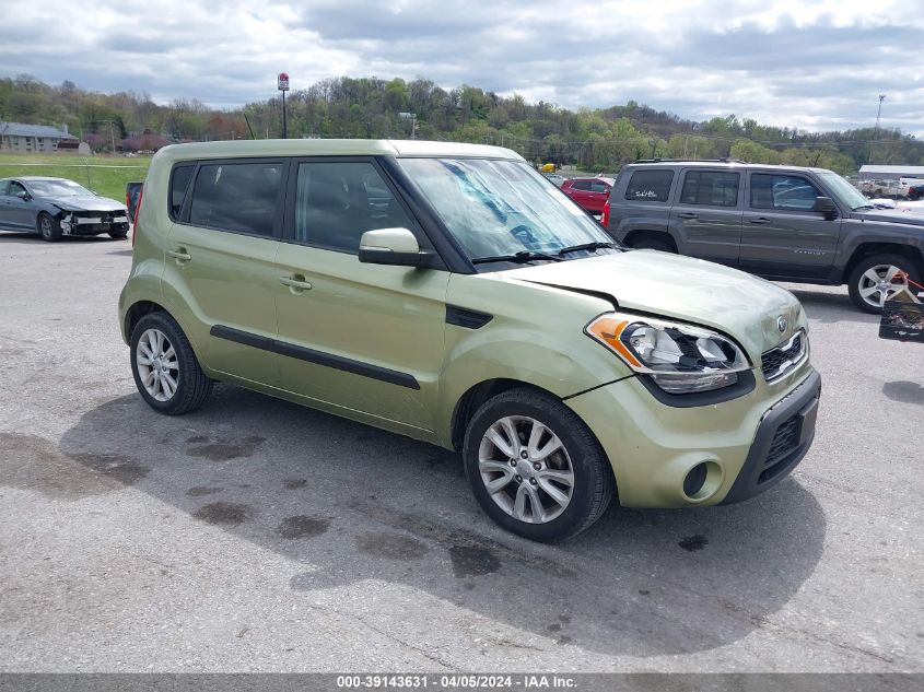 2013 Kia Soul + VIN: KNDJT2A67D7508831 Lot: 39143631