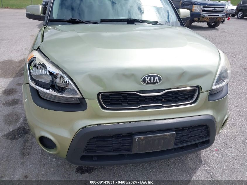 2013 Kia Soul + VIN: KNDJT2A67D7508831 Lot: 39143631