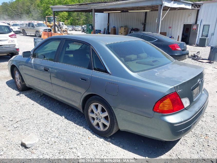 4T1BF28B3YU006643 | 2000 TOYOTA AVALON