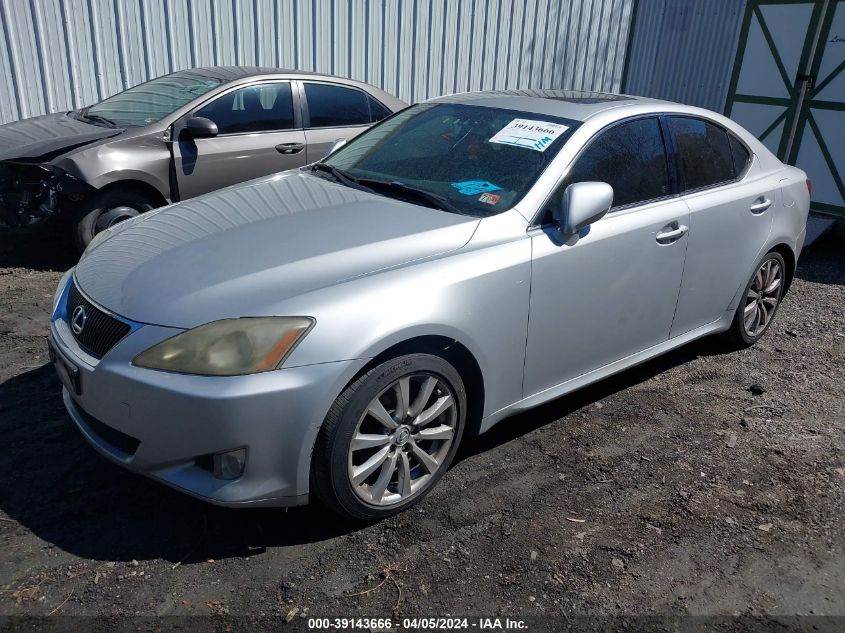 JTHCK262165001955 | 2006 LEXUS IS 250