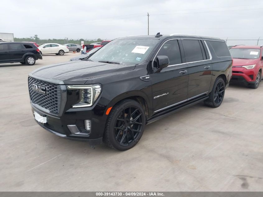 2023 GMC Yukon Xl 4Wd Denali Ultimate VIN: 1GKS2KKL5PR167437 Lot: 39143730