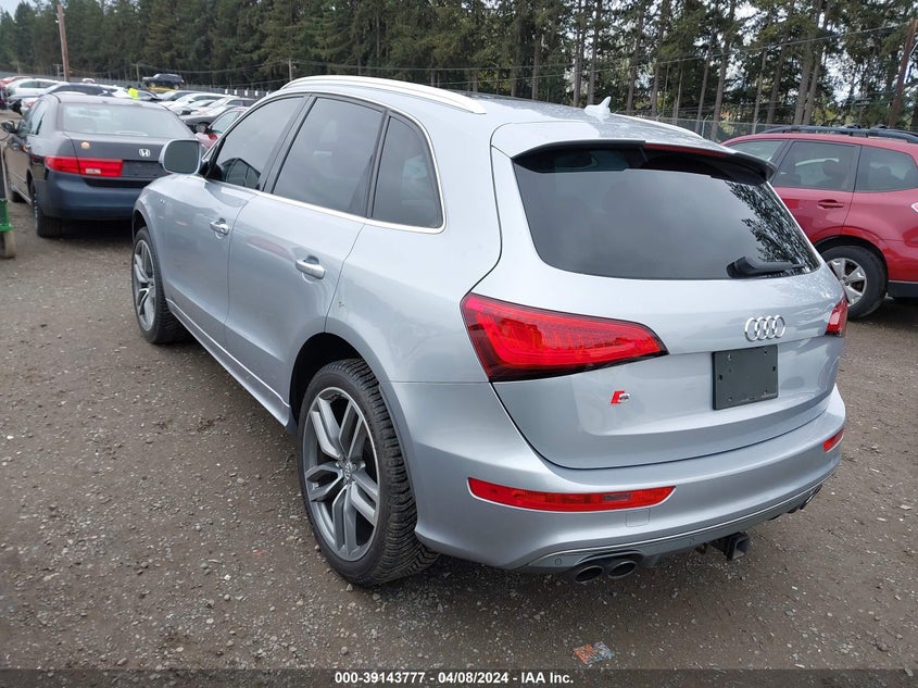 2016 Audi Sq5 3.0T Premium Plus VIN: WA1CCAFPXGA083871 Lot: 39143777