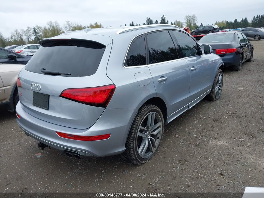 2016 Audi Sq5 3.0T Premium Plus VIN: WA1CCAFPXGA083871 Lot: 39143777