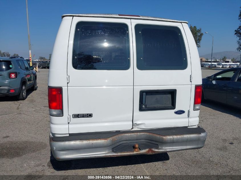 2001 Ford E-250 Commercial/Recreational VIN: 1FTNE24LX1HA90266 Lot: 39143856