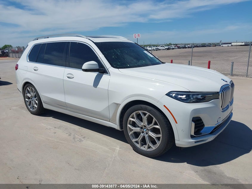 2019 BMW X7 xDrive40I VIN: 5UXCW2C52KL082134 Lot: 39143877