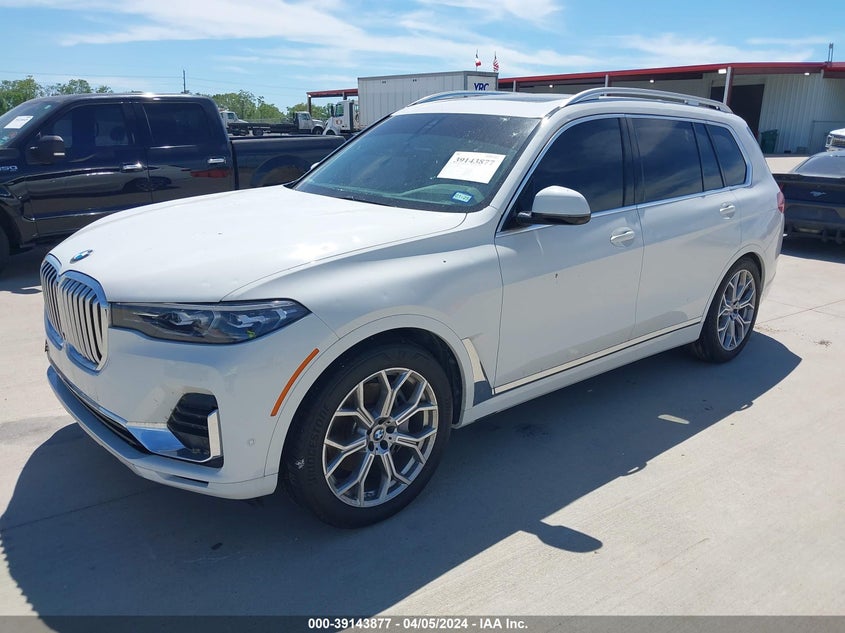 2019 BMW X7 xDrive40I VIN: 5UXCW2C52KL082134 Lot: 39143877