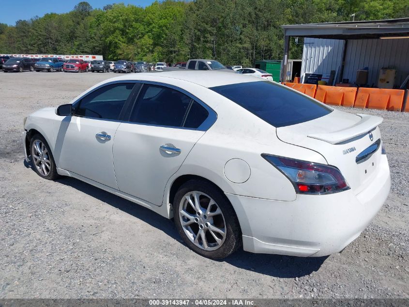 2012 Nissan Maxima 3.5 S VIN: 1N4AA5AP1CC843322 Lot: 39143947