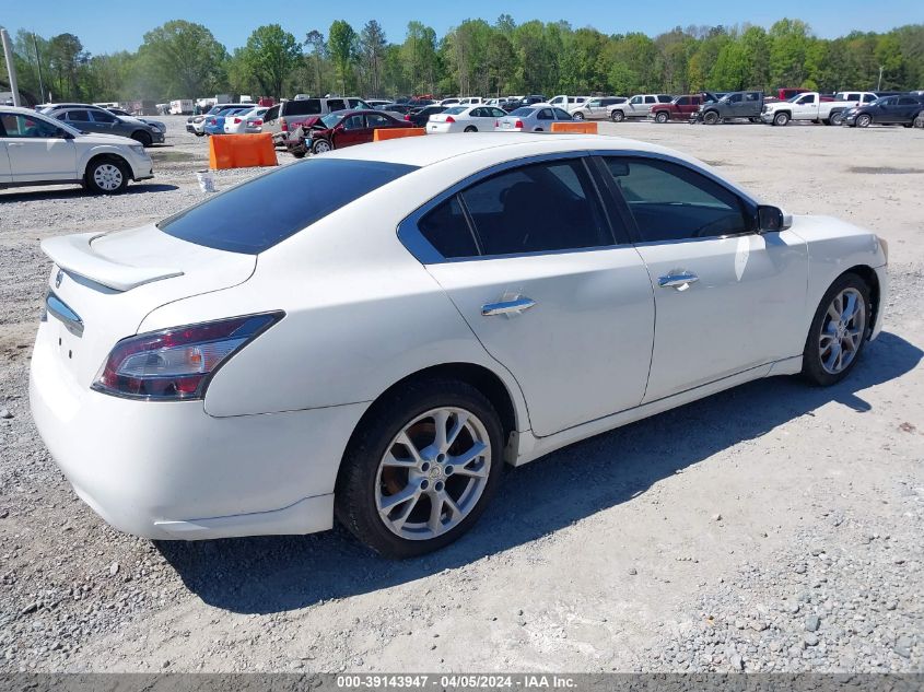 2012 Nissan Maxima 3.5 S VIN: 1N4AA5AP1CC843322 Lot: 39143947