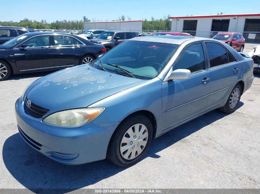 4T1BE32KX2U573571 | 2002 TOYOTA CAMRY