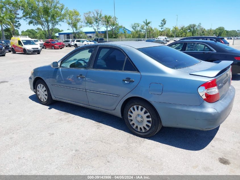 4T1BE32KX2U573571 | 2002 TOYOTA CAMRY