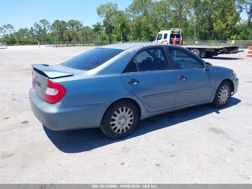 4T1BE32KX2U573571 | 2002 TOYOTA CAMRY