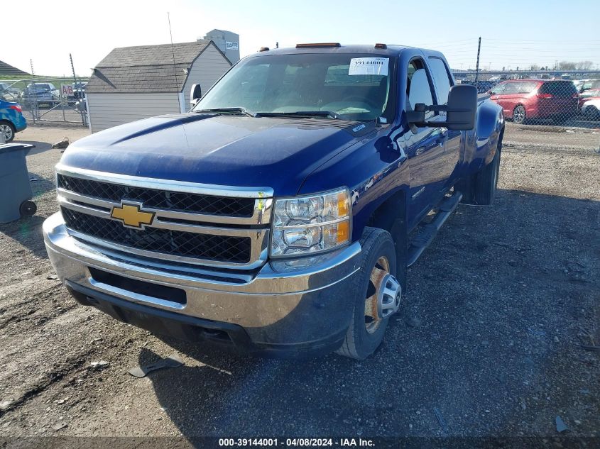 2013 Chevrolet Silverado 3500Hd Work Truck VIN: 1GC4KZCG6DF242271 Lot: 39144001