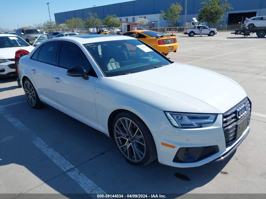 2019 AUDI A4 45 PREMIUM - WAUENAF49KA038196