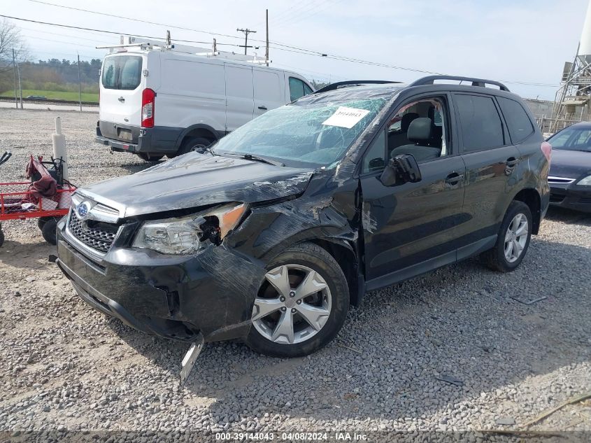 2015 Subaru Forester 2.5I Premium VIN: JF2SJADC1FH828229 Lot: 39144043