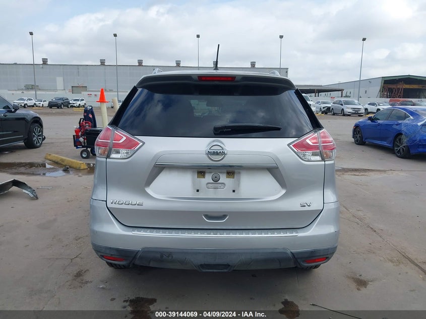 2016 NISSAN ROGUE SV - KNMAT2MT9GP676248