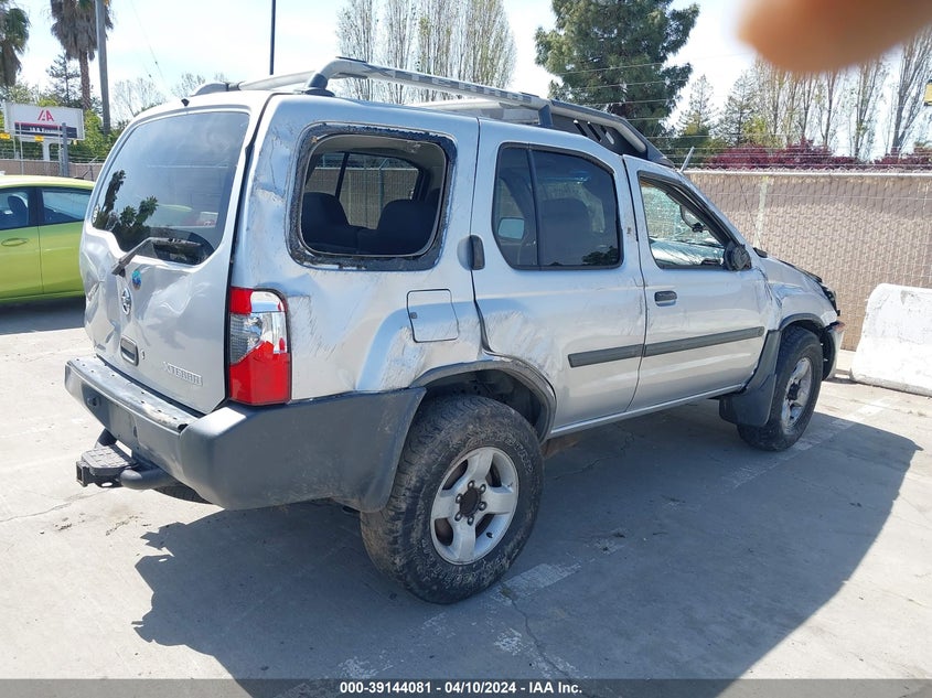 2004 Nissan Xterra Xe VIN: 5N1ED28Y14C623420 Lot: 39144081