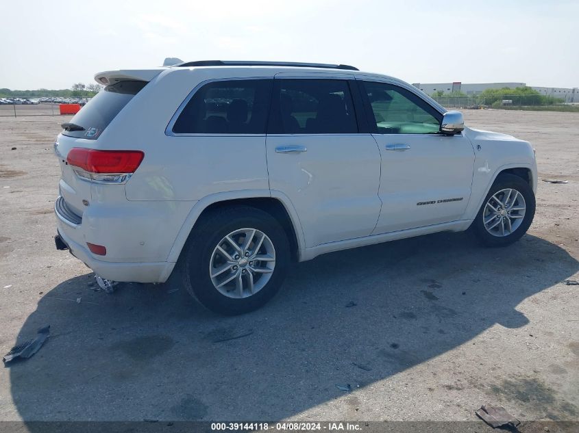 2018 Jeep Grand Cherokee Overland 4X4 VIN: 1C4RJFCG3JC104255 Lot: 39144118