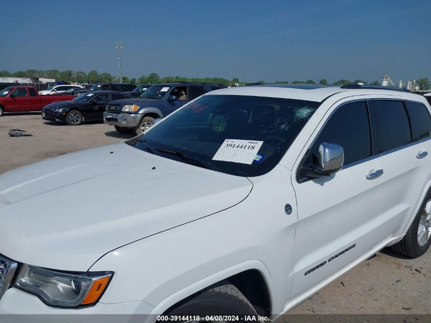 2018 Jeep Grand Cherokee Overland 4X4 VIN: 1C4RJFCG3JC104255 Lot: 39144118