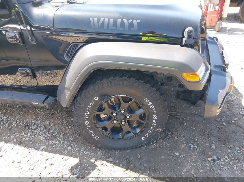 2021 JEEP WRANGLER UNLIMITED WILLYS 4X4 - 1C4HJXDN7MW584236