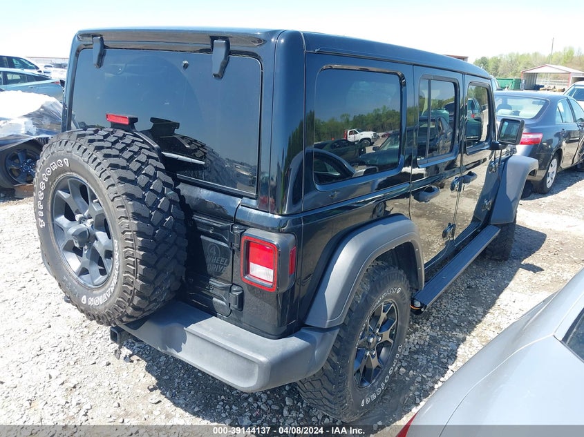 2021 JEEP WRANGLER UNLIMITED WILLYS 4X4 - 1C4HJXDN7MW584236