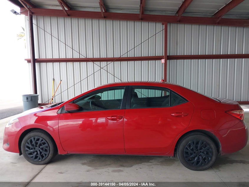 2019 TOYOTA COROLLA LE - 2T1BURHE7KC211836