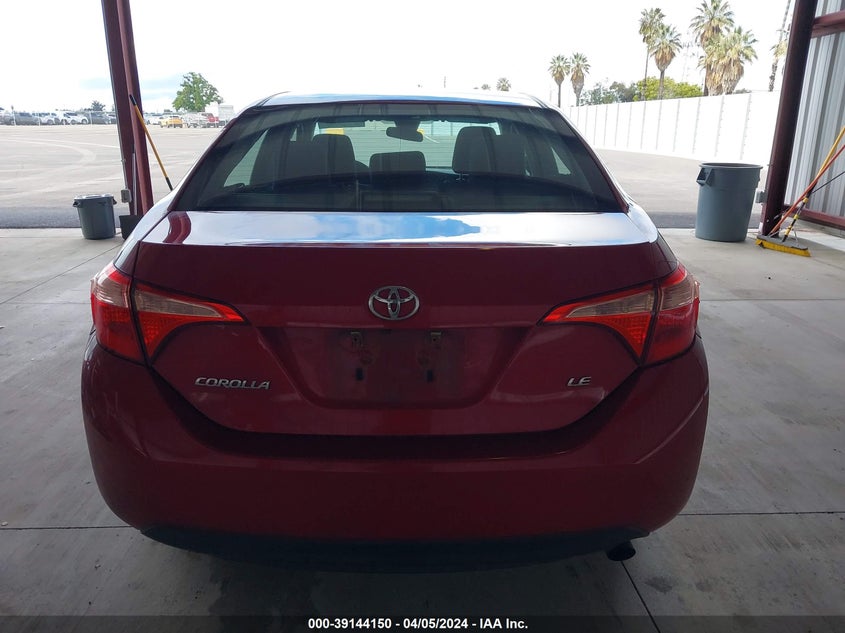 2019 TOYOTA COROLLA LE - 2T1BURHE7KC211836