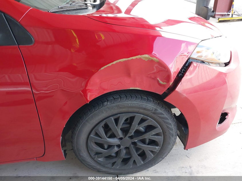 2019 TOYOTA COROLLA LE - 2T1BURHE7KC211836