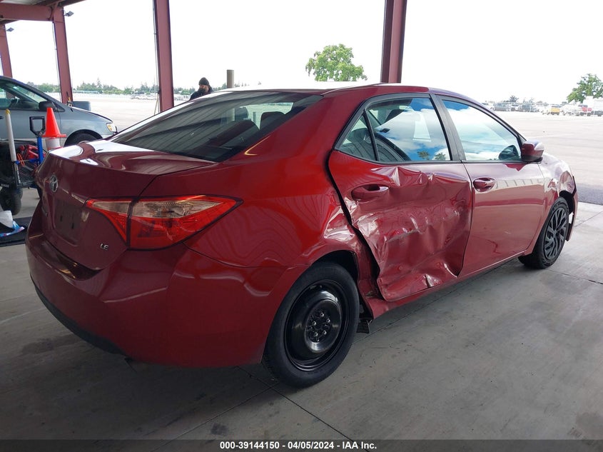 2019 TOYOTA COROLLA LE - 2T1BURHE7KC211836